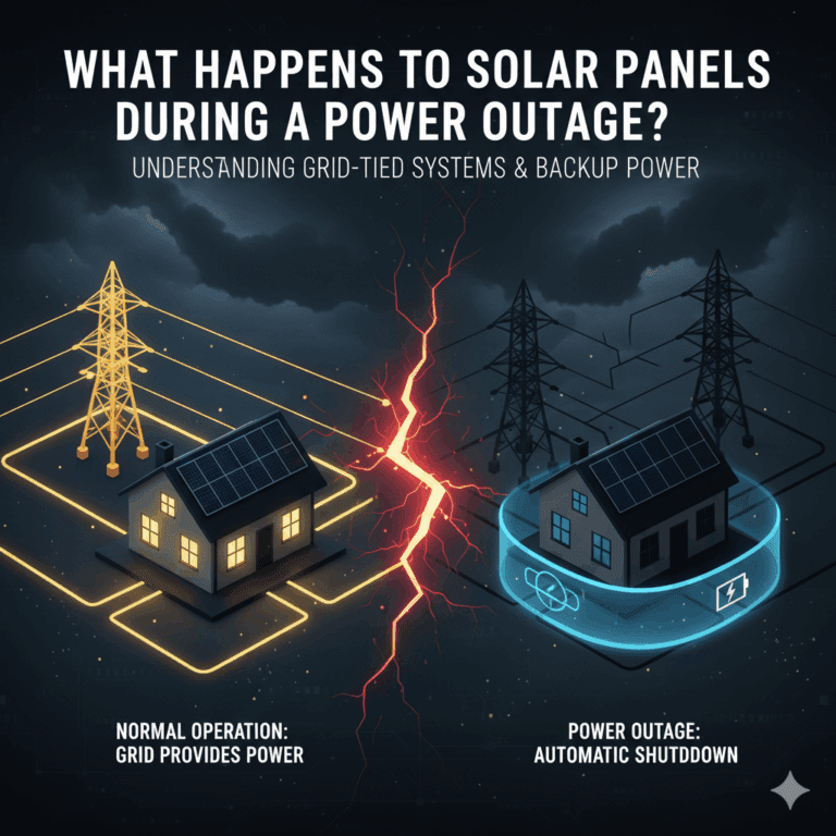 solar energy during power outage
